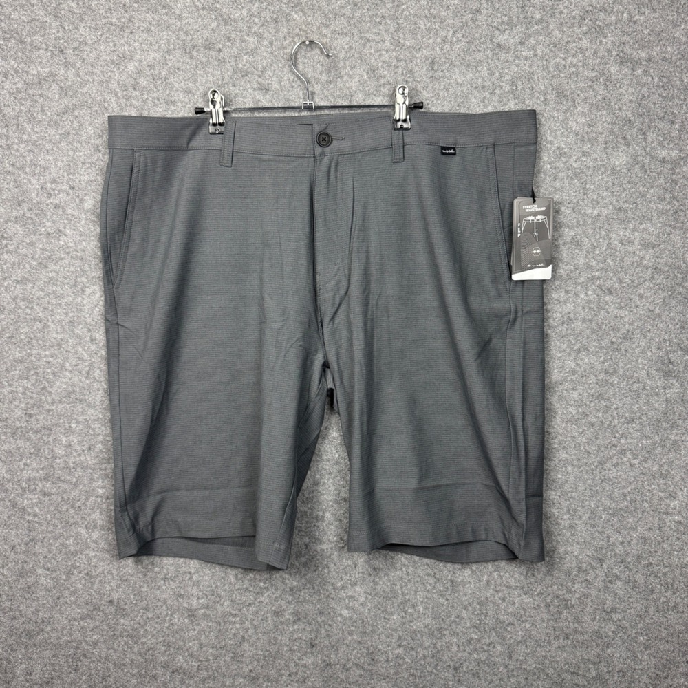 TravisMathew‎ Sand Harbor Golf Shorts Mens 42 Heather Dark Grey 1MW387 NWT - Picture 10 of 11